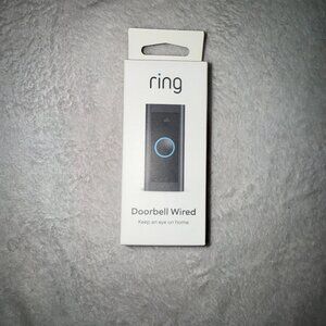 New Unopened Ring Wired Video Doorbell